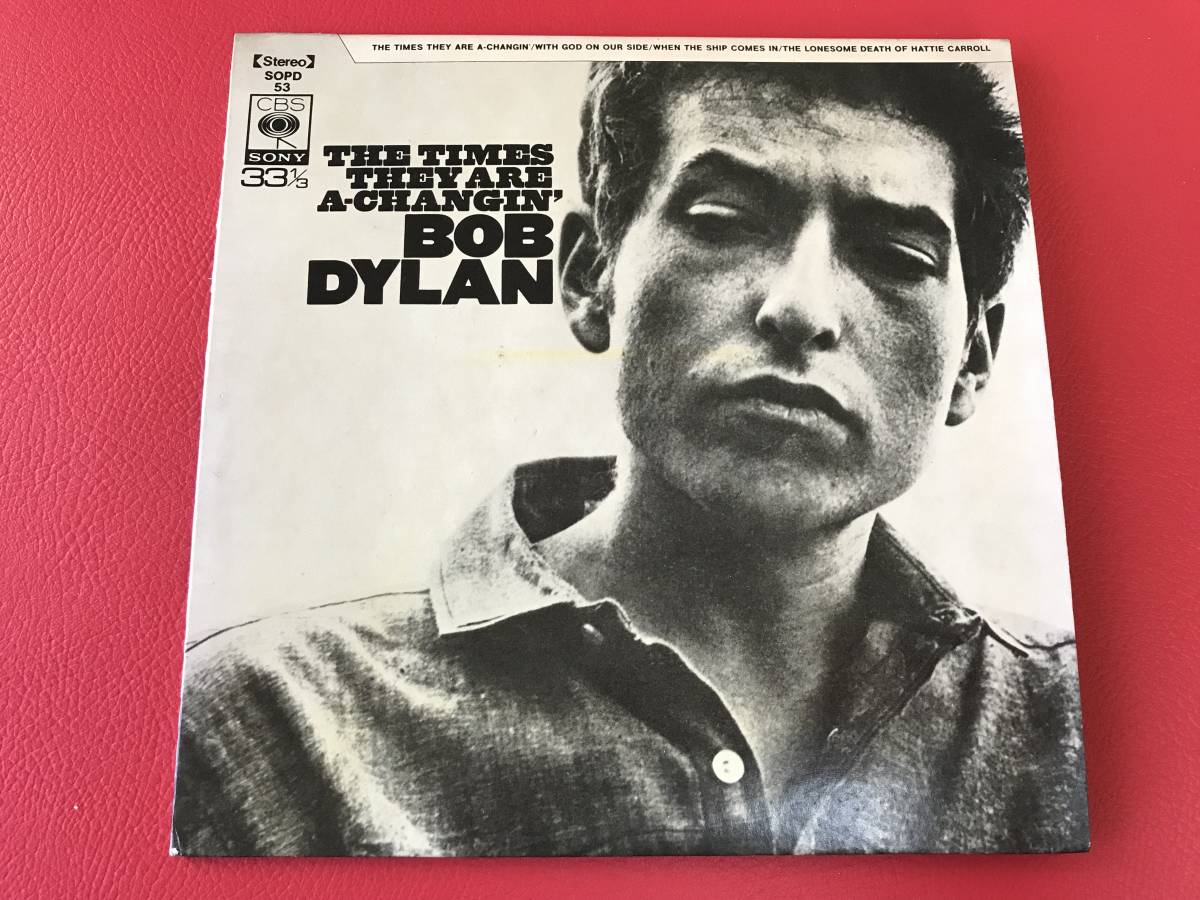 Times They Are Bob - The ⁄ A-Changin' Dylan BOB DYLAN Columbia (LP