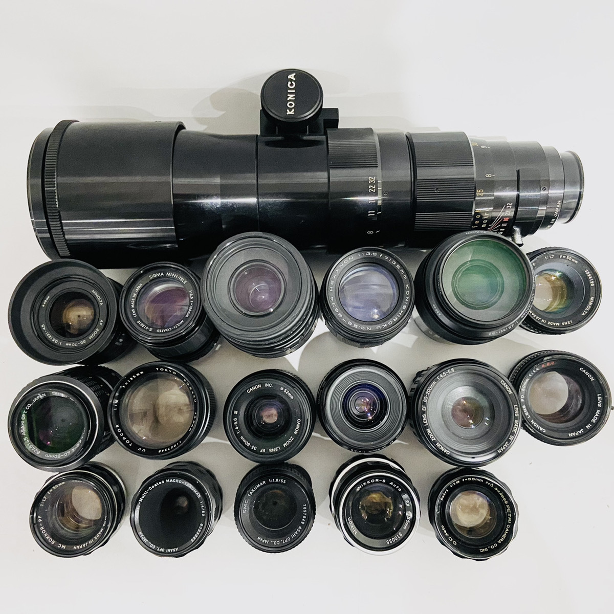 Nikon AF-S NIKKOR DX Lens ED VR 18-55mm Canon 18-140mm EX CANON Nikkor