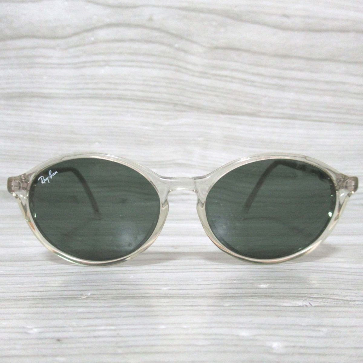 美品 ヴィンテージ Ray-ban レイバン B&L ボシュロム クリアフレーム 
