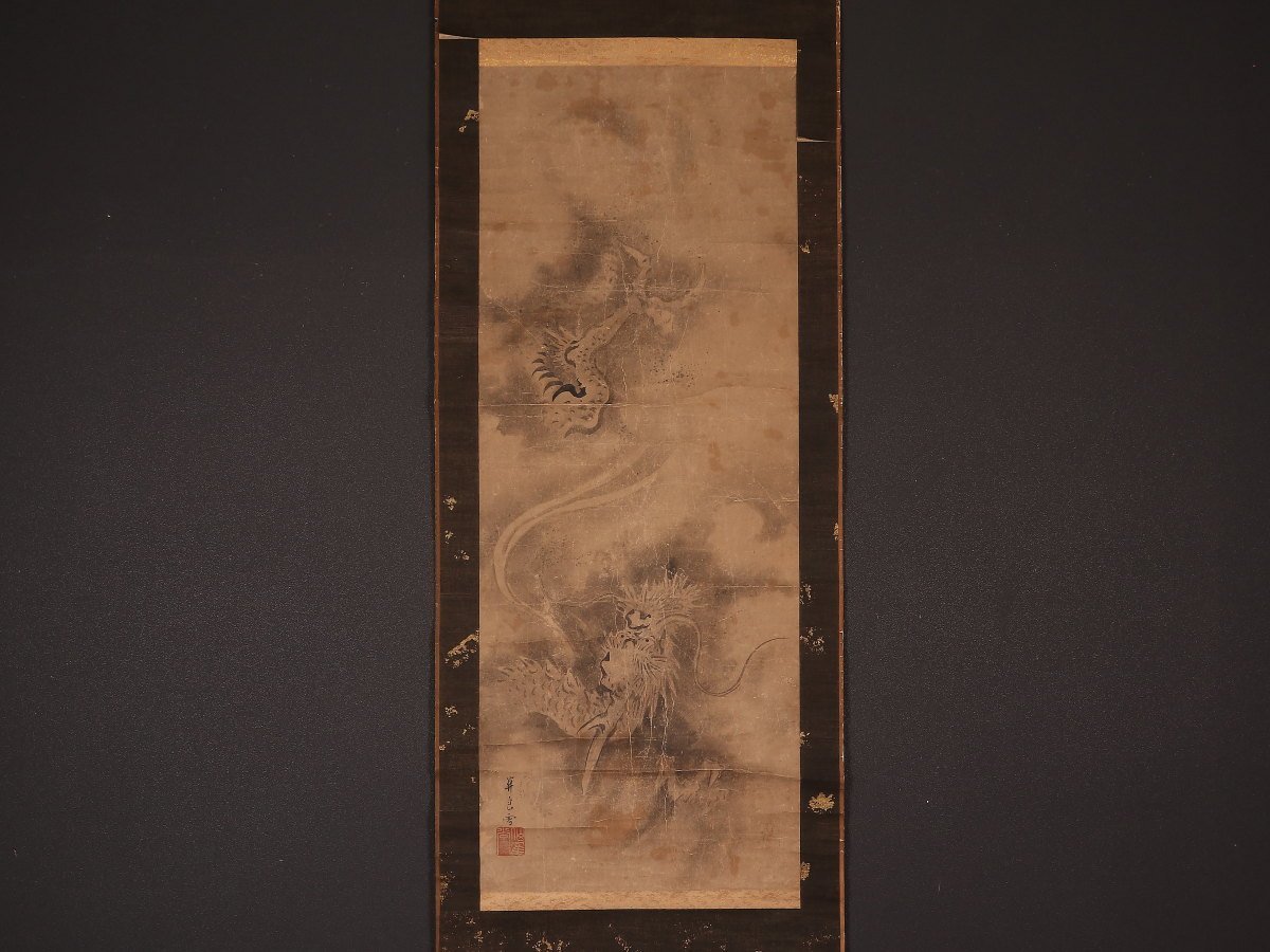 約37×43cm 額装 真作！ 中川 力 『ばら』3号 花 油彩 油絵 傑作