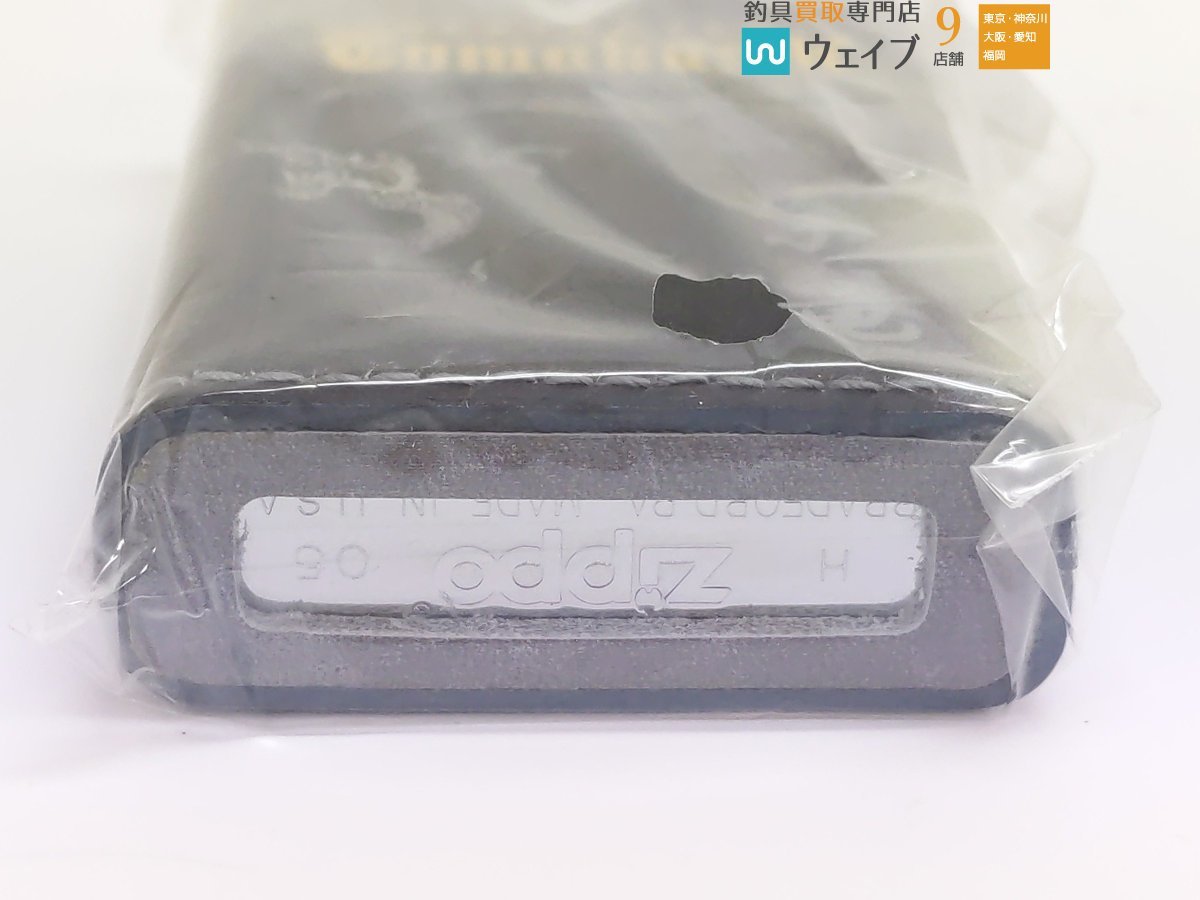 メガバス ジッポーライター革製品(アートレザー)紫龍 新品未使用