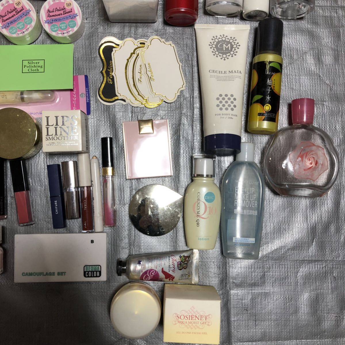 【1円スタート】化粧品 大量まとめて 100点以上 マキアージュ アイシャドウ ボディケア ネイル 資生堂など_7