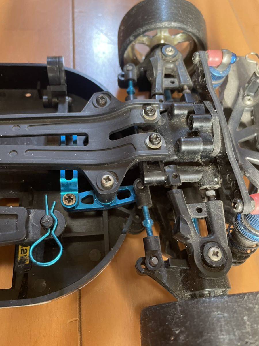 タミヤTT-01未走行セットTRF仕様汎用ボディ附属 タミヤTT-01未走行