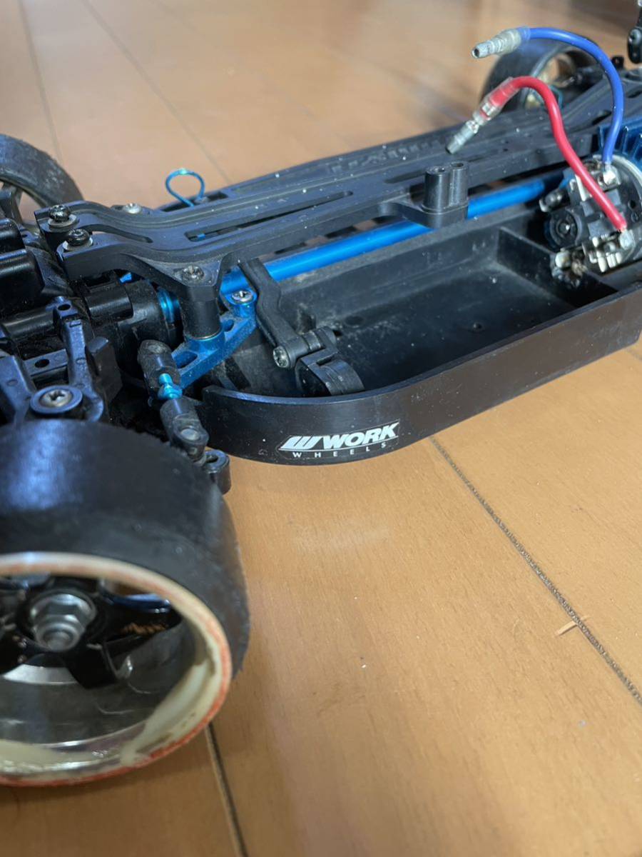 タミヤTT-01未走行セットTRF仕様汎用ボディ附属 タミヤTT-01未走行