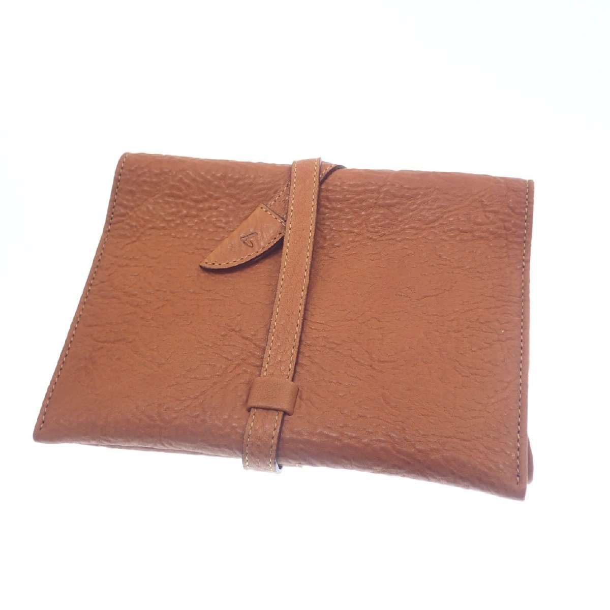 未使用◆土屋鞄 文庫カバー ブックカバー トーンオイルヌメ レザー ブラウン 箱付き【AFI23】