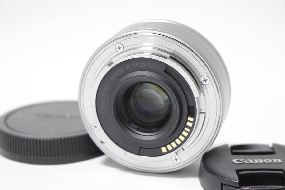 ☆極上品☆ CANON EF-M 22mm F2 STM 前後キャップ付属 極上美品