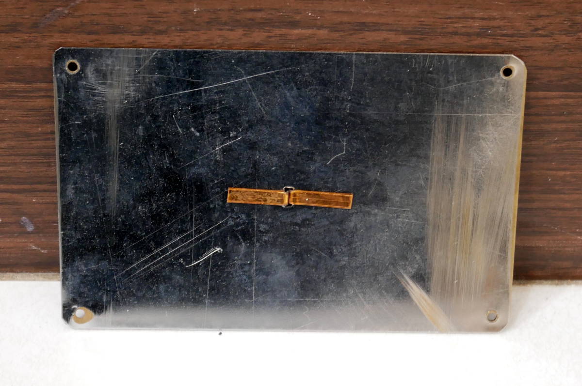 ★送料無料★(R501-A24)希少 未使用 日本警察犬協会会員之章 金属プレート【6㎝×9.6㎝】 ポリスドック