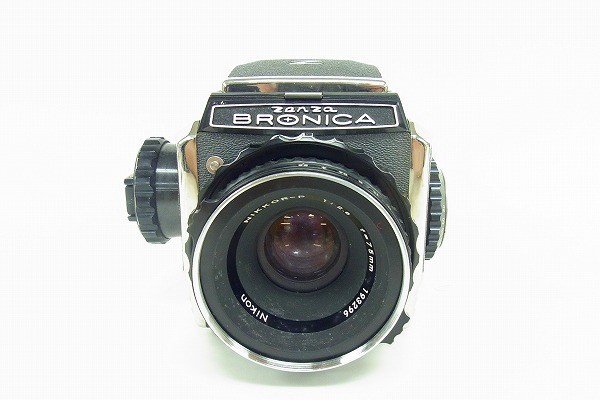 ZENZA BRONICA ブロニカ / NIKKOR-P 1:2.8 f=75mm 中判カメラ レンズ付き