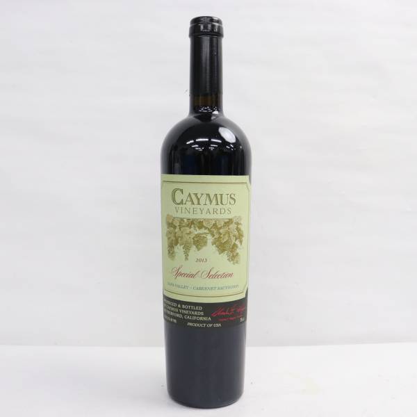 CAYMUS VINEYARDS（ケイマス ヴィンヤーズ）スペシャル セレクション カベルネソーヴィニヨン 2013 15.2％ 750ml G22L260131