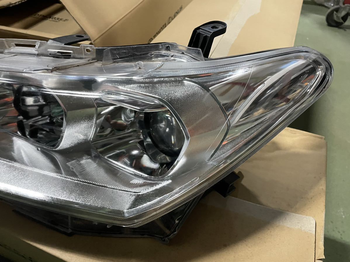 NRE161 後期 カローラフィールダー 左 ハロゲン ヘッドライト アクシオ