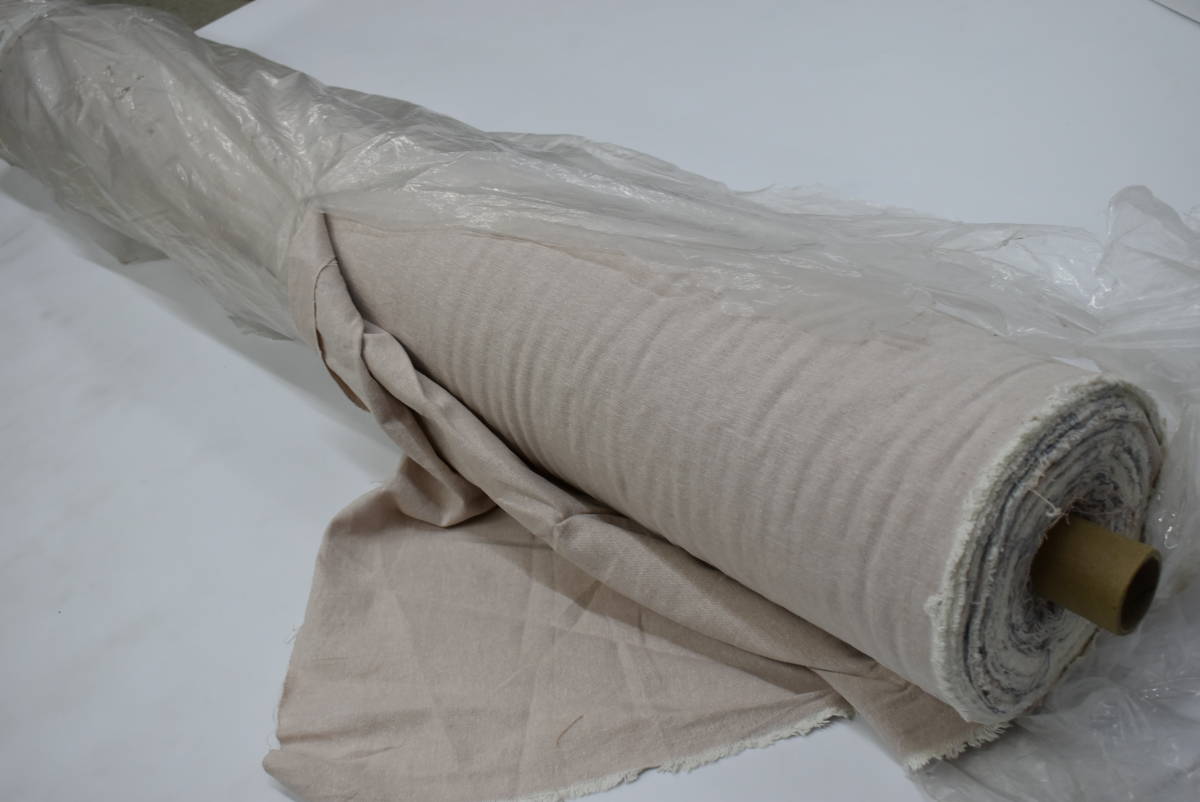 ☆未使用品/在庫処分☆布ロール　巾(約)150cm×長さ(約)49ｍ 生地☆3181