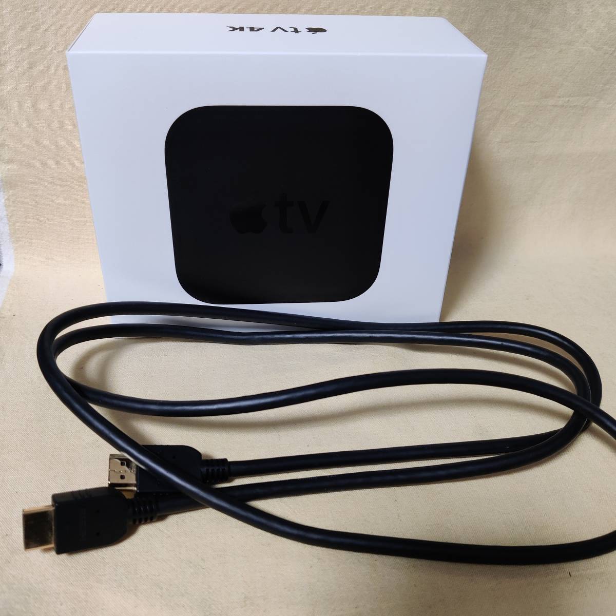 LKJ1WF】Apple TV 4K 第1世代 32GB A1842 本体 リモコン 電源ケーブル