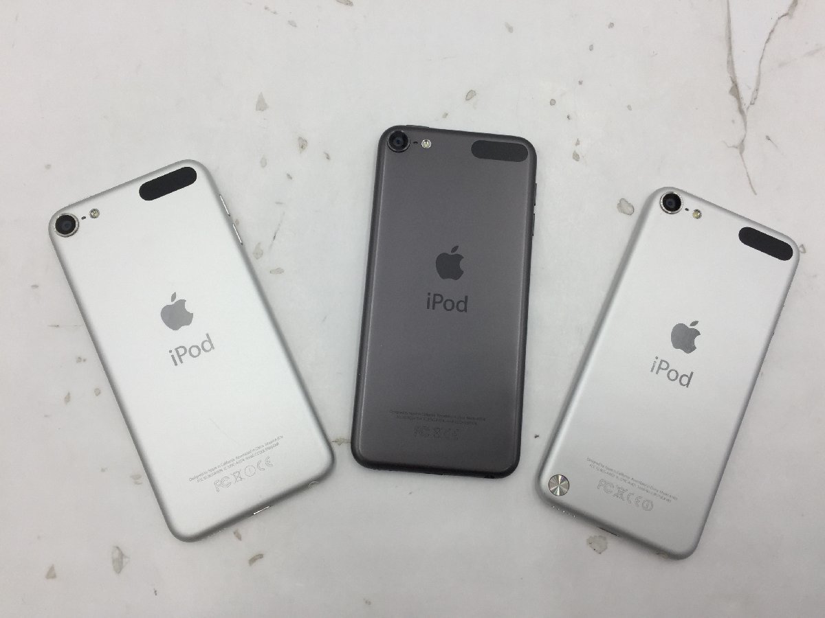 Apple ♪△【Apple アップル】iPodtouch 第6/第5世代 32/64GB 計3点