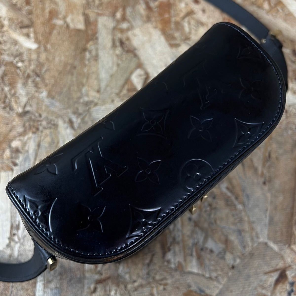 1円【美品】ルイヴィトン LOUIS VUITTON ヴェルニ モノグラム