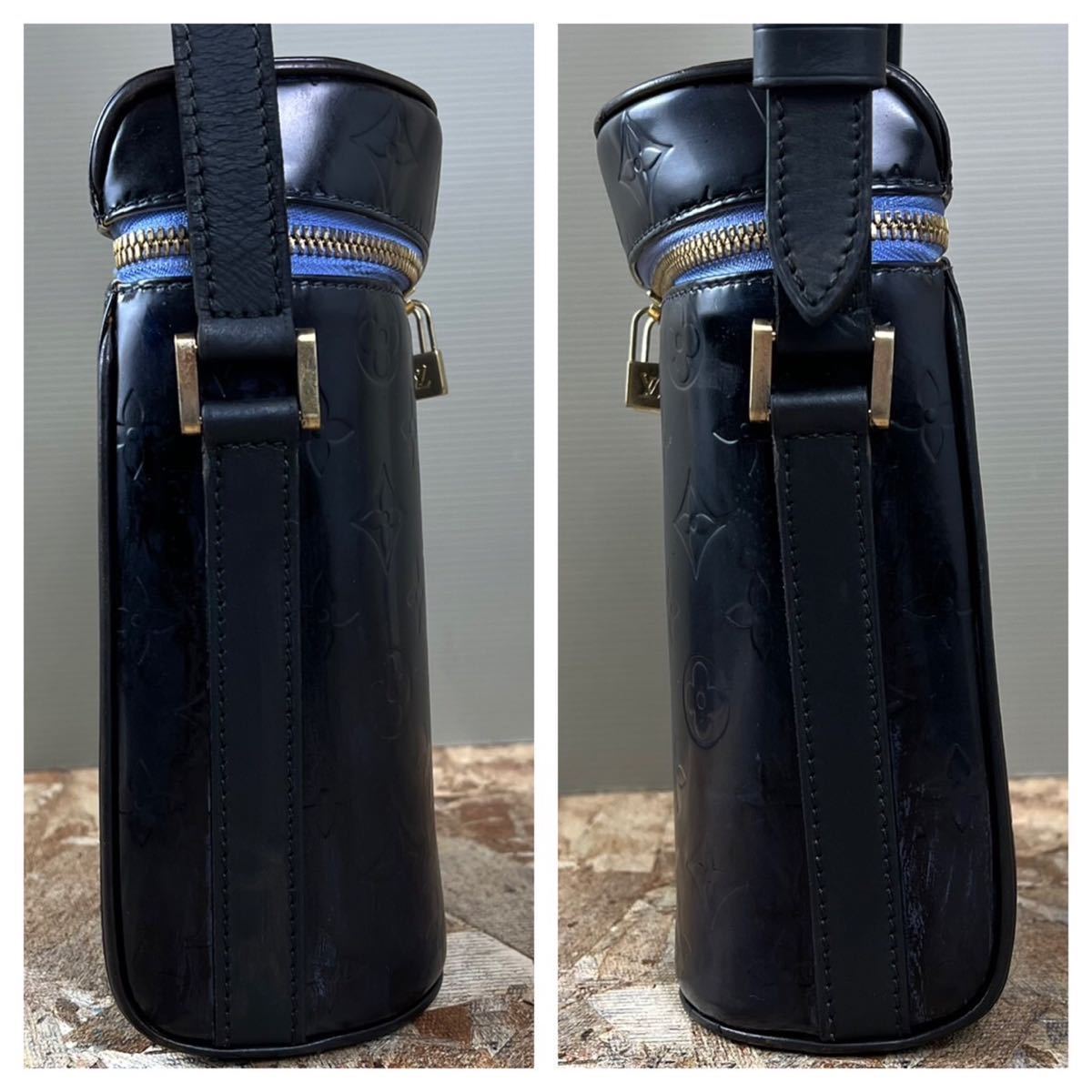 1円【美品】ルイヴィトン LOUIS VUITTON ヴェルニ モノグラム