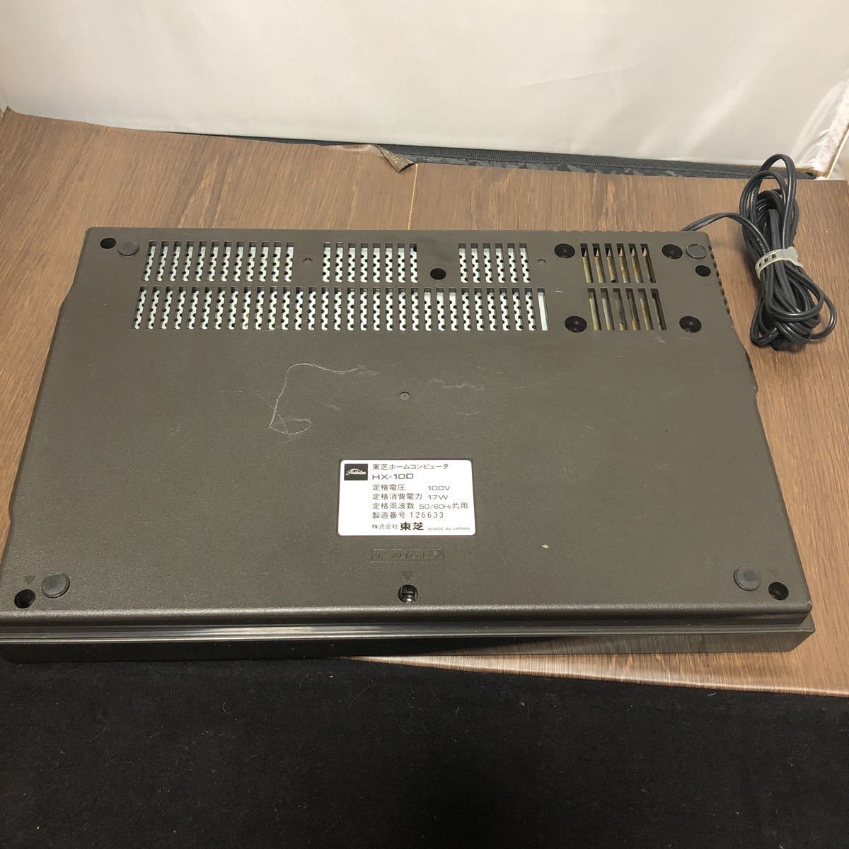 ☆TOSHIBA 東芝☆ホームコンピュータ☆HX-10D 64K☆PASOPIA IQ MSX