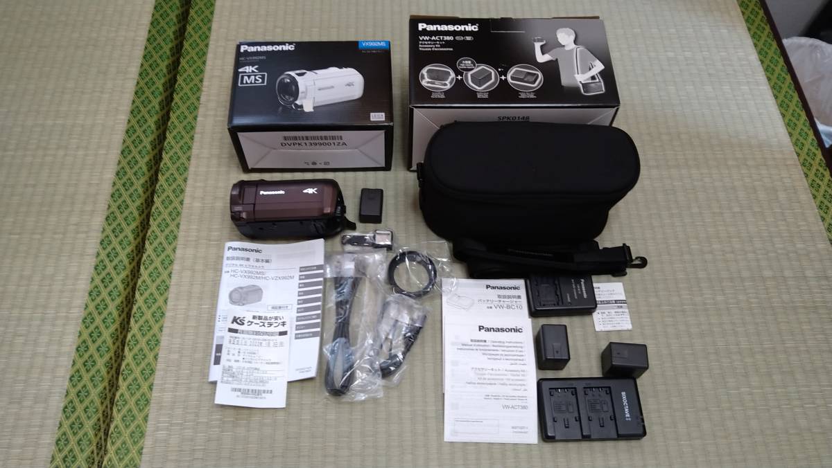 1000円スタート！量販店保証 中古 パナソニック 4Kビデオカメラ HC 