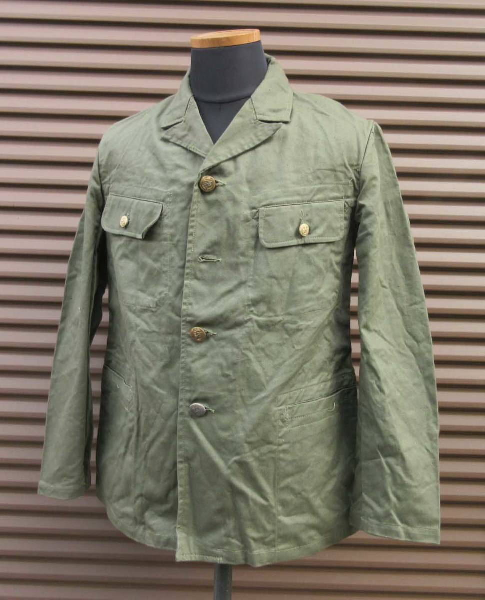 Yahoo!オークション 旧日本海軍・士官用作業服（三種軍衣型 未 空母