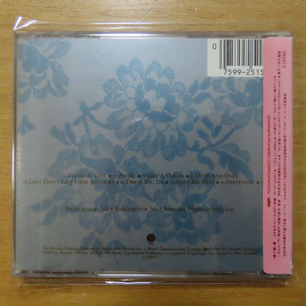 41039247;【CD/西独ターゲット盤/3200円盤シール帯】マドンナ / ライク