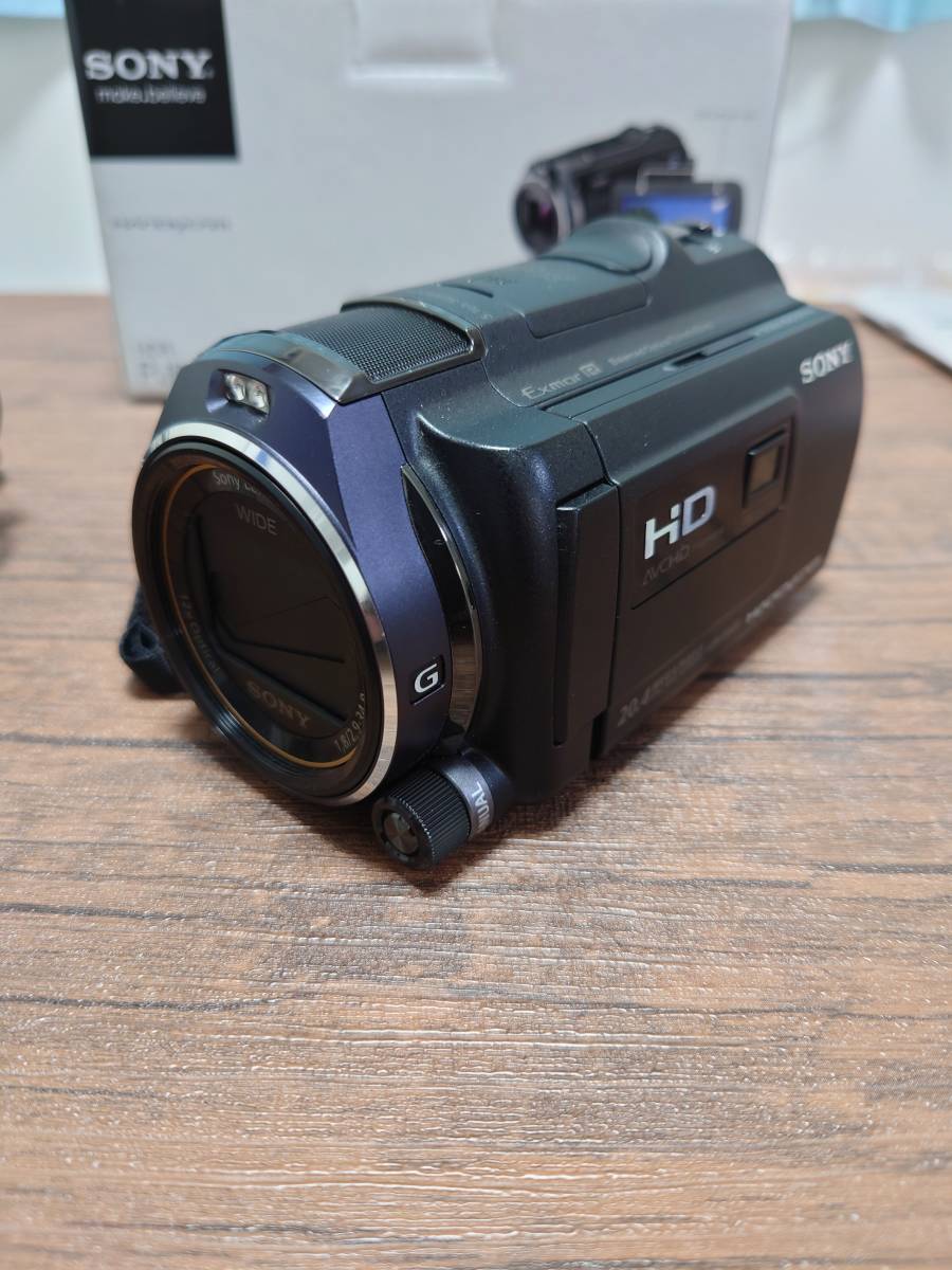 送料無料☆動作確認済 極上美品 SONY HDR-PJ630V(B) 64GB ブラック