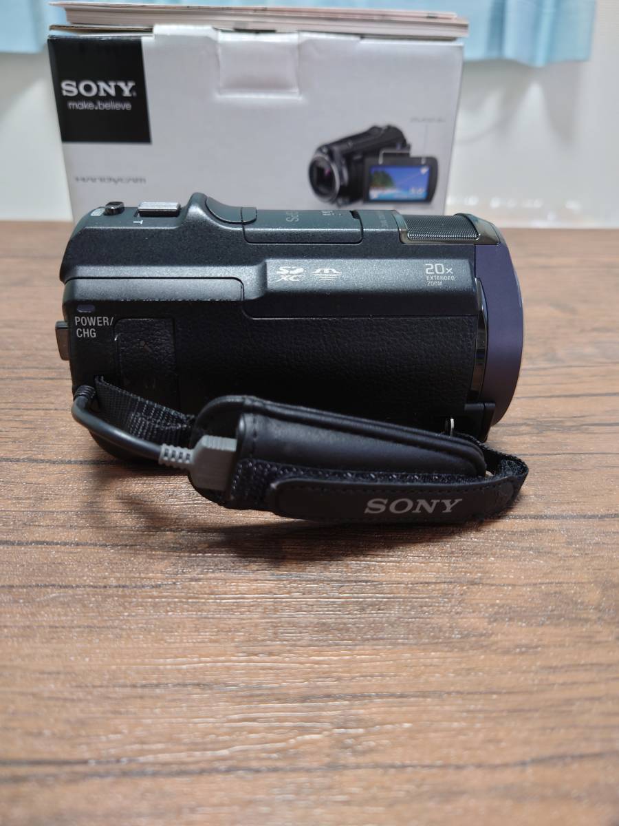 送料無料☆動作確認済 極上美品 SONY HDR-PJ630V(B) 64GB ブラック