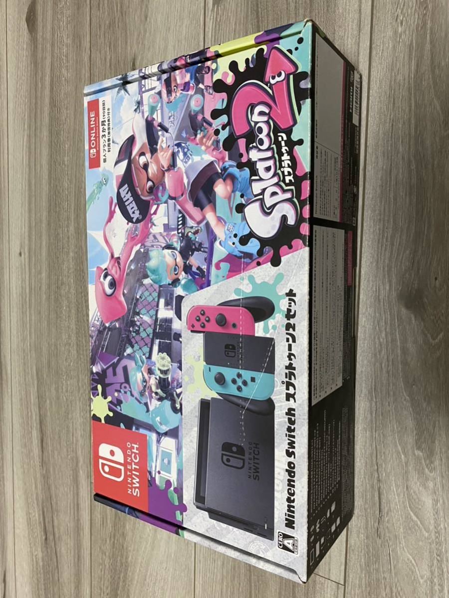 Nintendo Switch Splatoon 2セット 本体（ソフトなし） 初代Nintendo