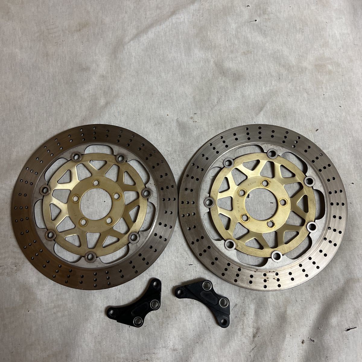 zrx1100 純正ブレーキキャリパー ブレーキディスク 純正品 zrx zrx1100 Kawasaki ブレンボ 40mm