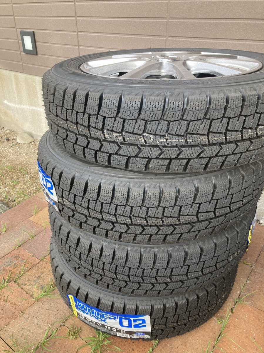 軽自動車スタッドレスタイヤ 未使用 ホイール付き 155 65 R14