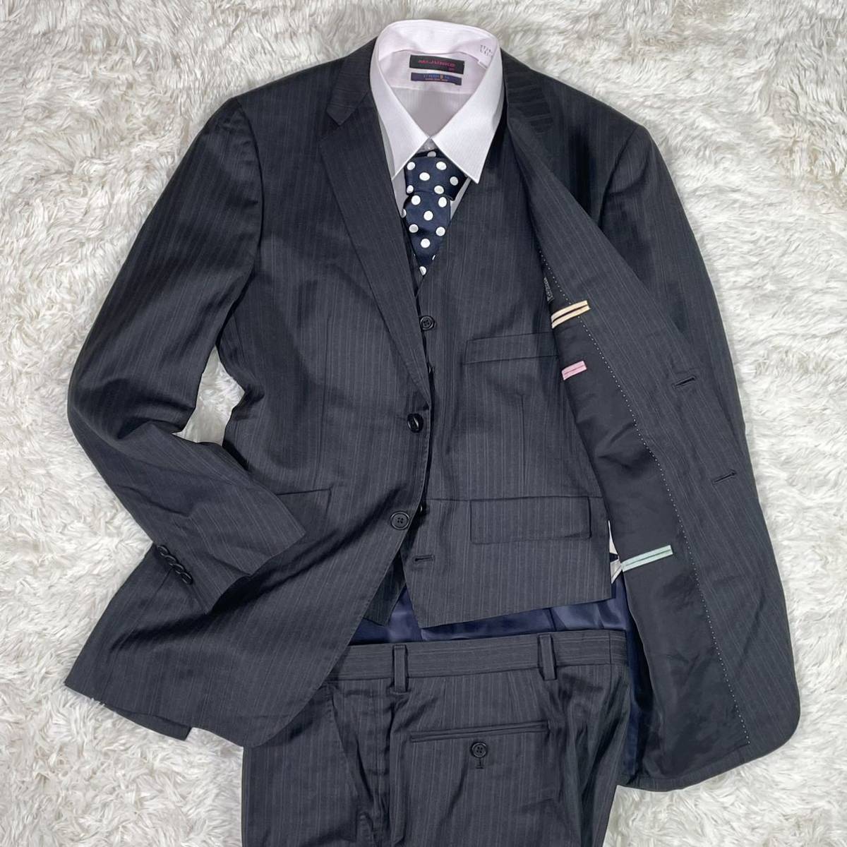 Paul Smith 【エリート紳士】 ポールスミス 3ピーススーツ LANIFICIO