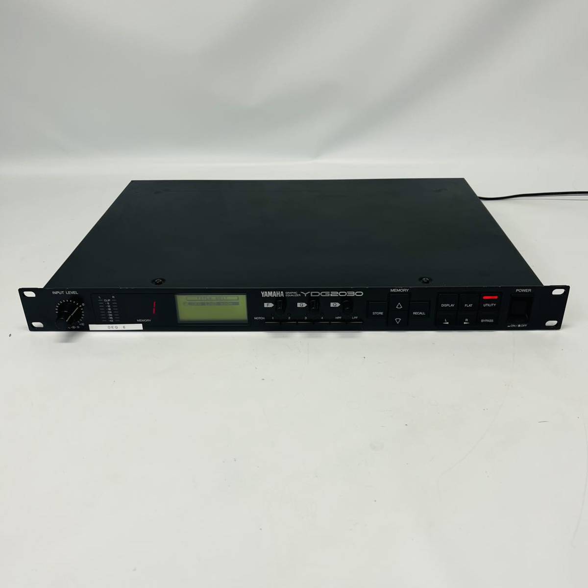 ☆1円〜☆ YAMAHA ヤマハ YDG2030 デジタルグラフィックイコライザー 本体 Digital graphic equalizer ⑥