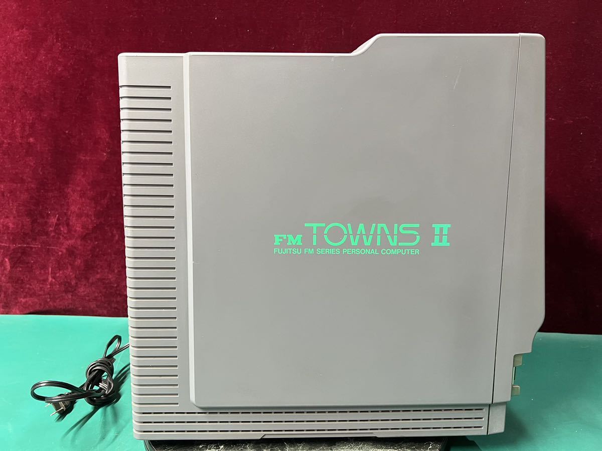 レトロ 富士通 FUJITSU FM TOWNS Ⅱ UX20本体 FMTW2UX20 モニター一 