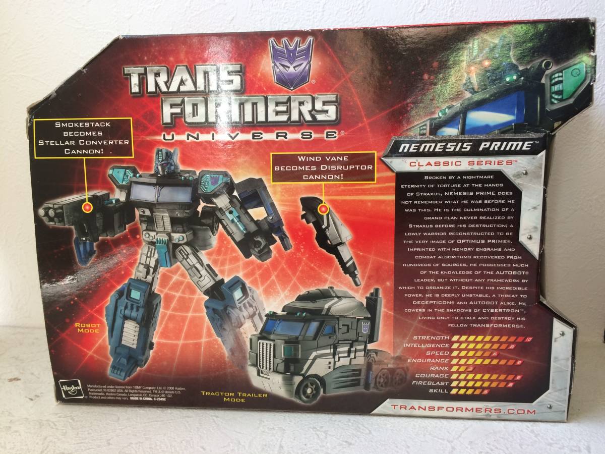 開封品】：NEMESIS PRIME ネメシスプライム トランスフォーマー