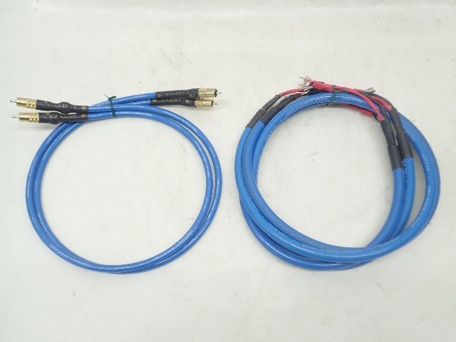 CARDAS カルダス Quadlink 5C INTERCONNECT RCAケーブル 1.0m + Quadlink 5C SPEAKER SPケーブル スピーカーケーブル 1.5m ペア ¶ 690D1-4