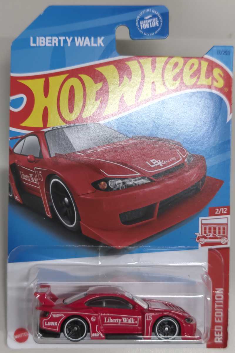 ホットウィール レッドエディション LB SUPER SILHOUETTE NISSAN