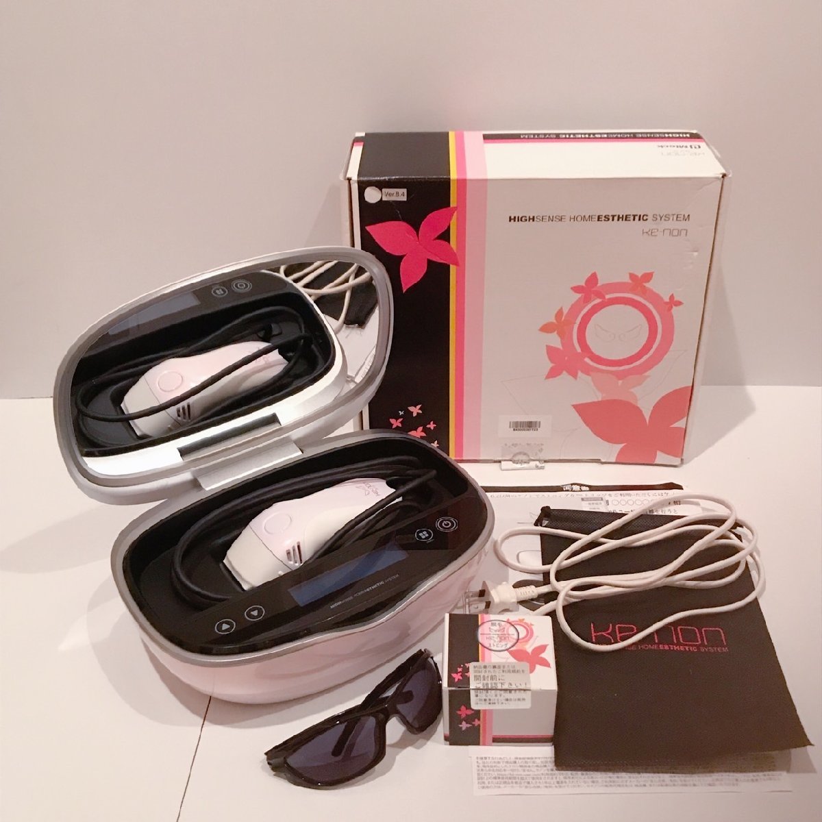 ケノン ver7.1 眉毛脱毛器付カートリッジ3つ ケノン ke-non