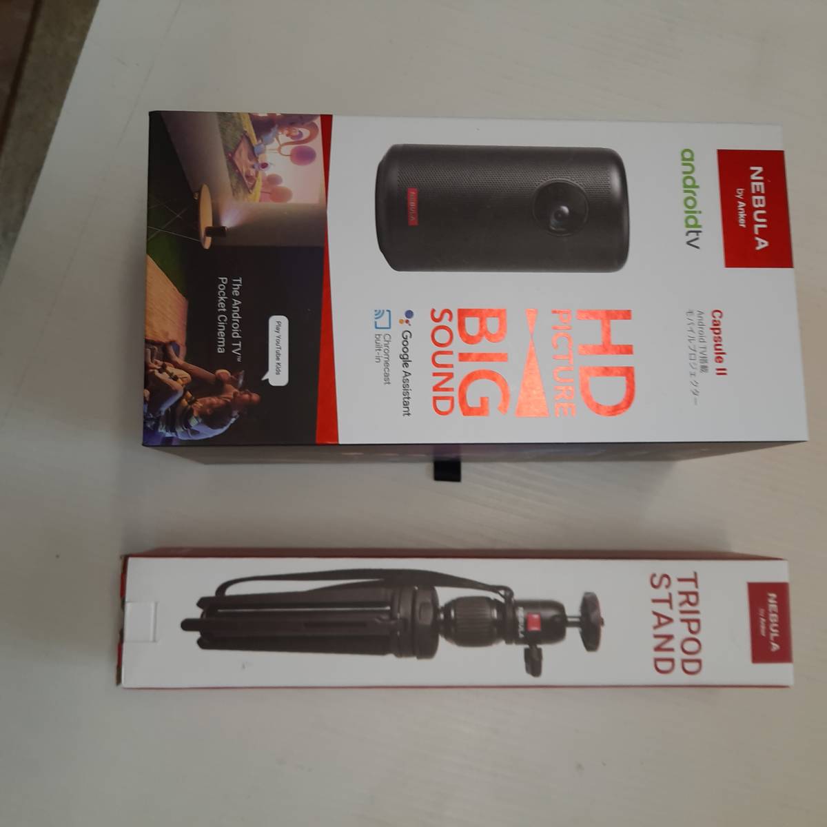 ☆展示美品☆ Anker Nebula ネビュラ CapsuleⅡ Android TV搭載 