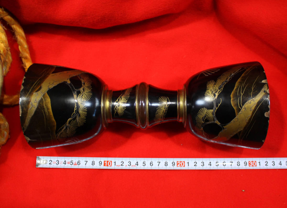 大鼓 文化遺産オンライン 希少時代和楽器 海老蒔絵 太鼓 伝統芸能 和