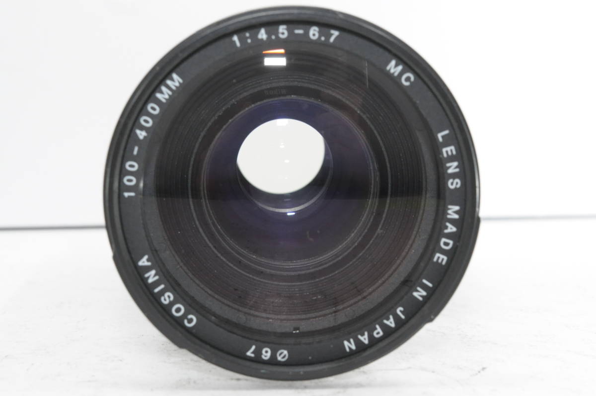 格安 ☆特上品☆ コシナ COSINA MC 100-400mm F4.5-6.7 キヤノン ☆前後