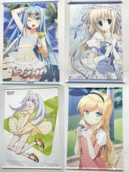 同人、アニメ系タペストリー 16点 あめとゆき、梱枝りこ、宮瀬まひろ等