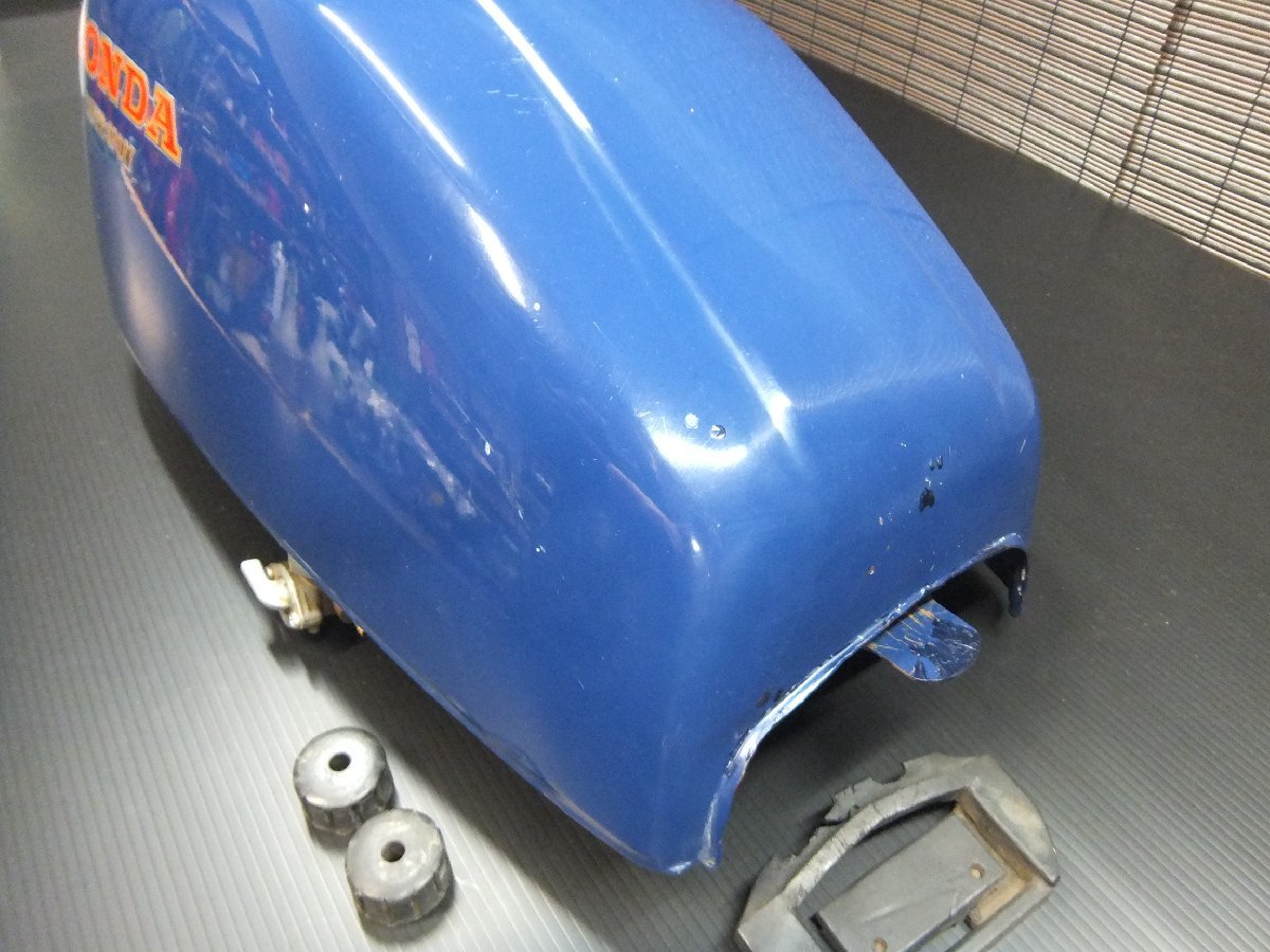 ホンダ　CB400FOUR　ガソリン燃料タンク　実動品（昭和名車　旧ヨンフォア　408cc　実動車両より　絶版名車　アオタン　昭和51年型_5