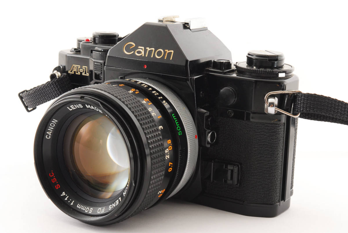 C1819】CANON A-1 + FD 50mm F1.4 S.S.C. キャノン 【公式通販】