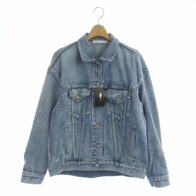 未使用品 アパルトモン ドゥーズィエムクラス 21AW Boys denim デニムジャケット Gジャン ジージャン F 青