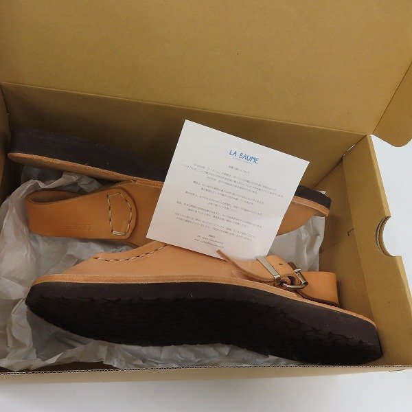 LA BAUME/ラボーム MICHAL2 ミカエル2 センターシームサンダル/40 /080