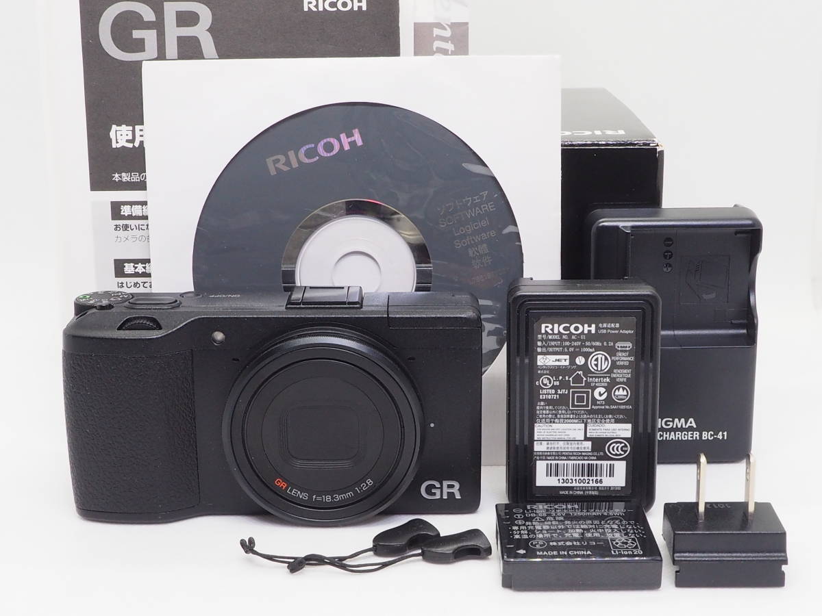 ■ショット数 4263回■ リコー RICOH GR 《元箱 美品》 #0103010520000