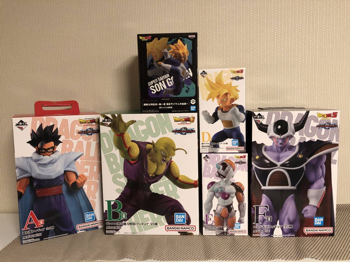 品質保証，人気 100円スタート！！【新品・未開封】一番くじ ドラゴンボール VSオムニバスグレイト フィギュア5点セット（オマケつき！）