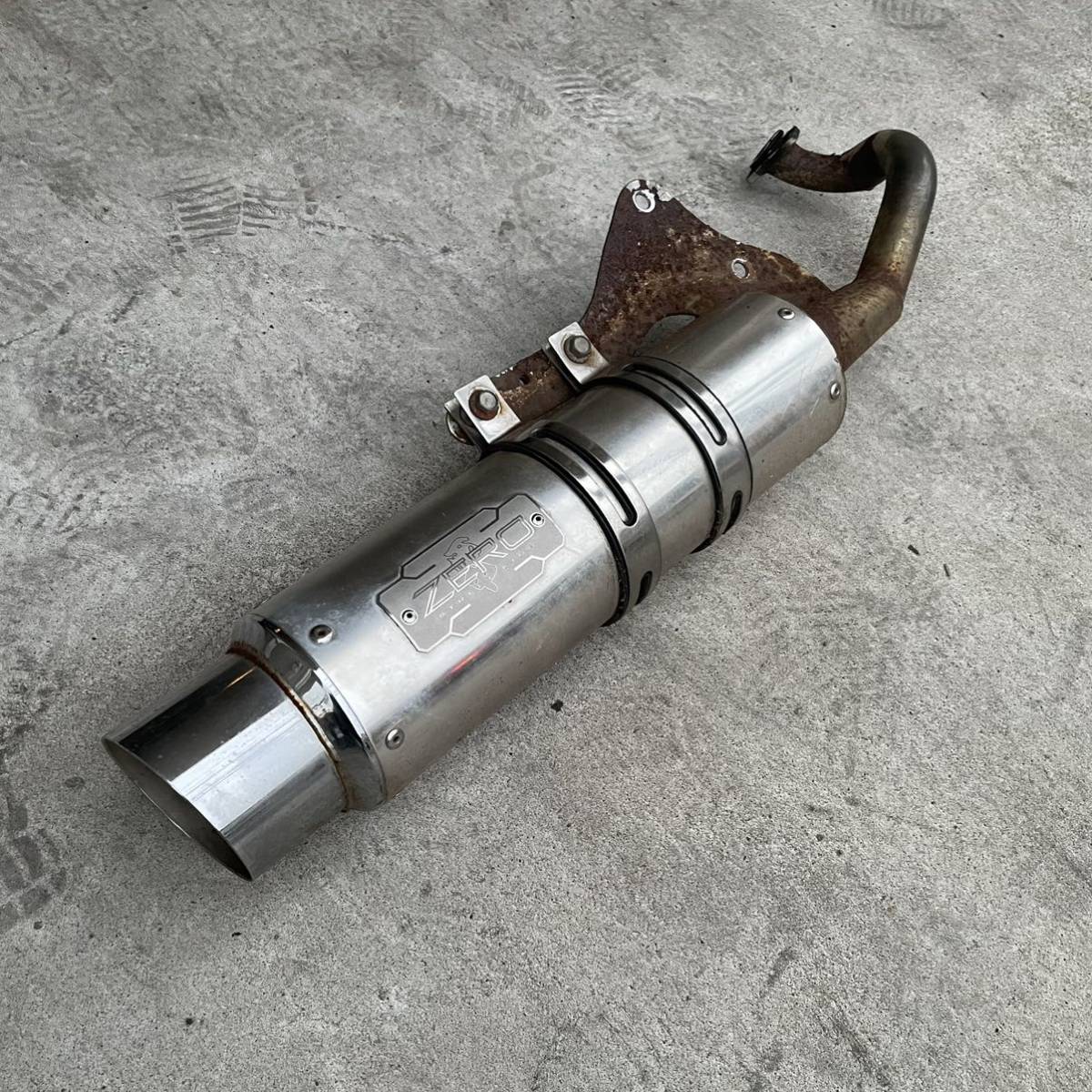 アドレスv100 アドレスv100 ZERO DUKEマフラー アドレス.V100.V100