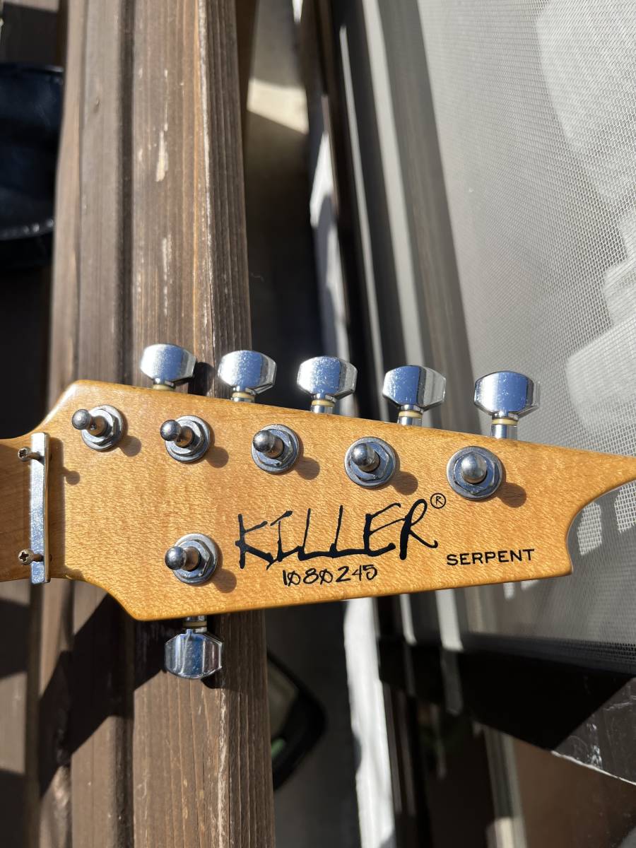 エレキギター Killer SERPENT 1080245 ケース付属 エレキギター