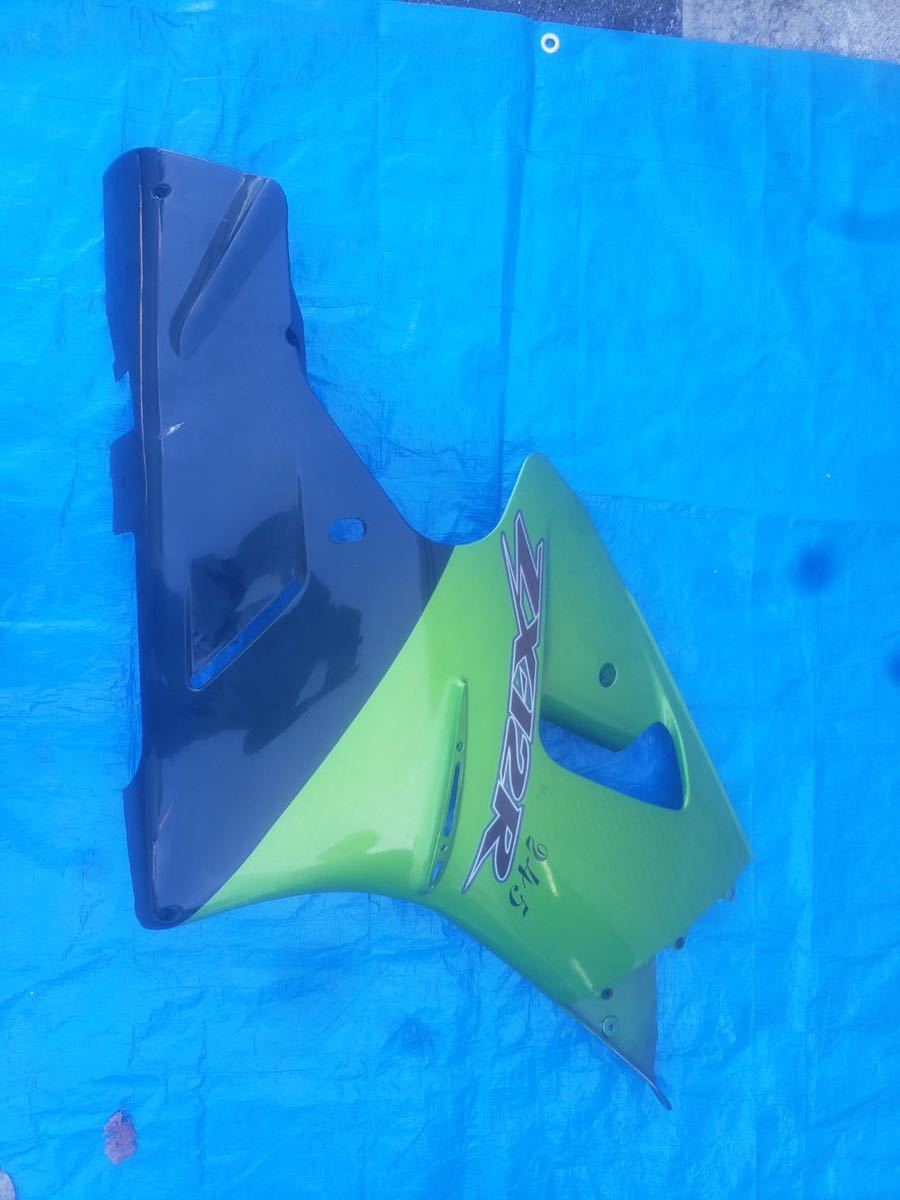 ZX-12R サイドカウル 右 緑 ZX12R A型 ライムグリーン ZX-12R カワサキ