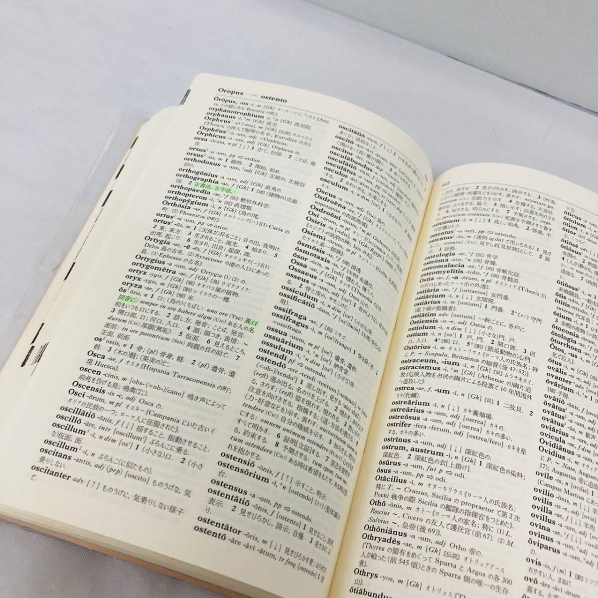 羅和辞典 LEXICON LATINO-JAPONICUM 全用語 研究社 水谷智洋/013-037 