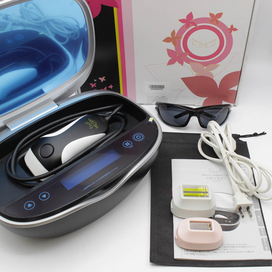  ケノン Ver.8.6 カートリッジ3点付き スーパープレミアム2＋ストロング＋スキン 脱毛器 kenon 本体(脱毛、除毛)｜売買されたオークション情報、yahooの商品情報をアーカイブ公開 - オークファン 脱毛、除毛